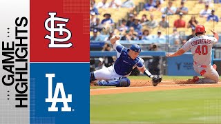 Los Angeles Dodgers vs St. Louis Cardinals [Highlights Today] | MLB Highlights