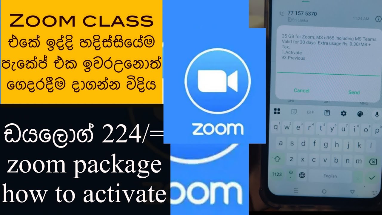 dialog 224 zoom package activation 