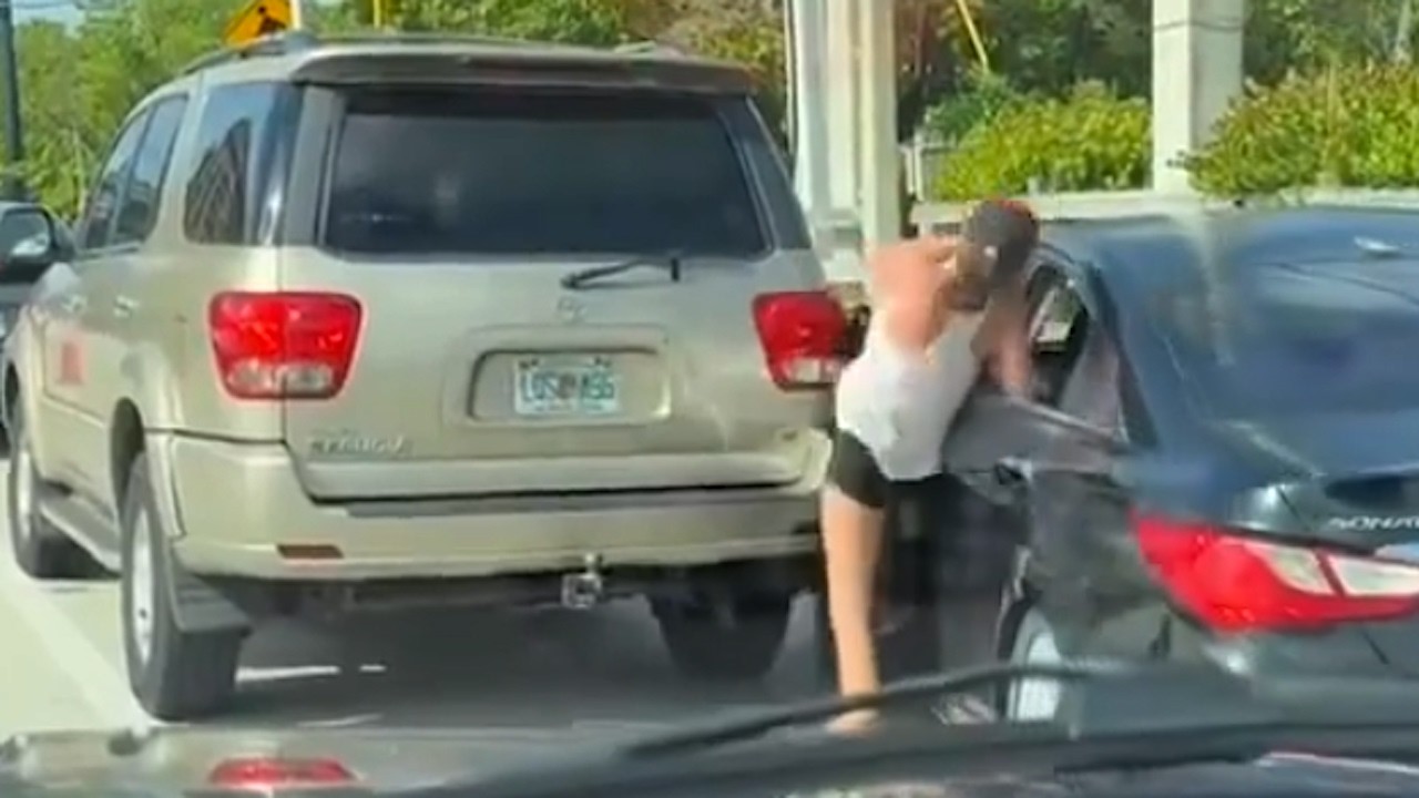 Drunk Road Raging Lady Crashes Into Car | CAR CRASHES & KARMA - YouTube