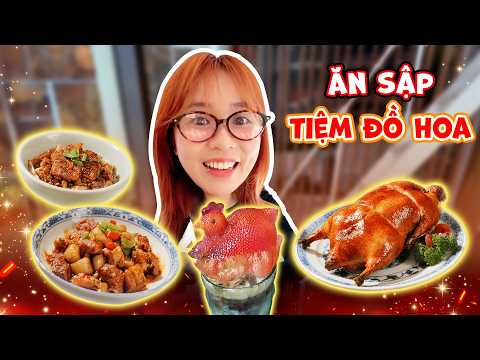 Eating through a Chinese restaurant in 24 hours. MisThy "freezes" when trying Stephen Chow's favo...