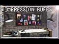 How to get impression buffs  style influencer career the sims 4