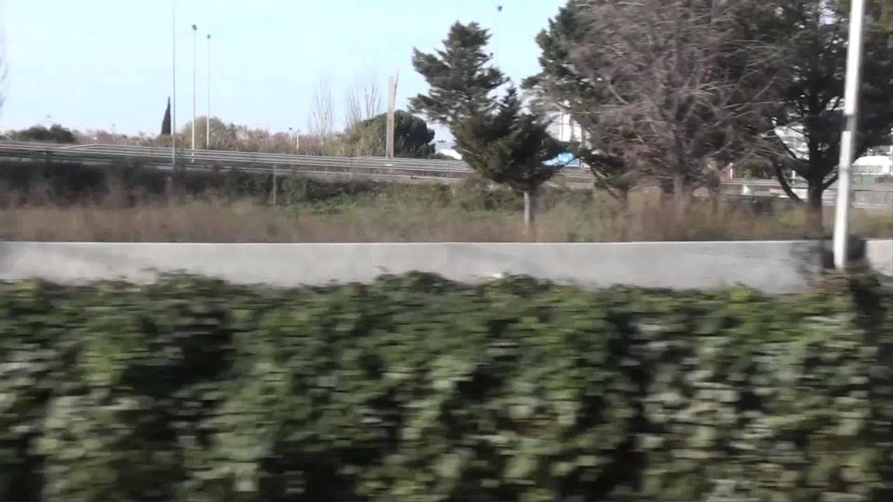 Barcelona Spain - Aeroport Railway - Aeroport to Barcelona Sants HD (2013)