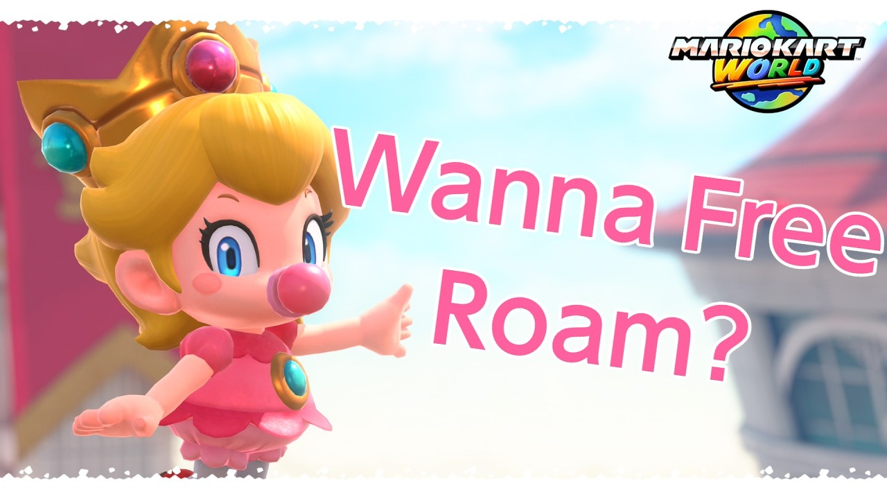 [LIVE CHAT BUGGY] Wanna Free Roam with the Baby Princess? | Mario Kart World