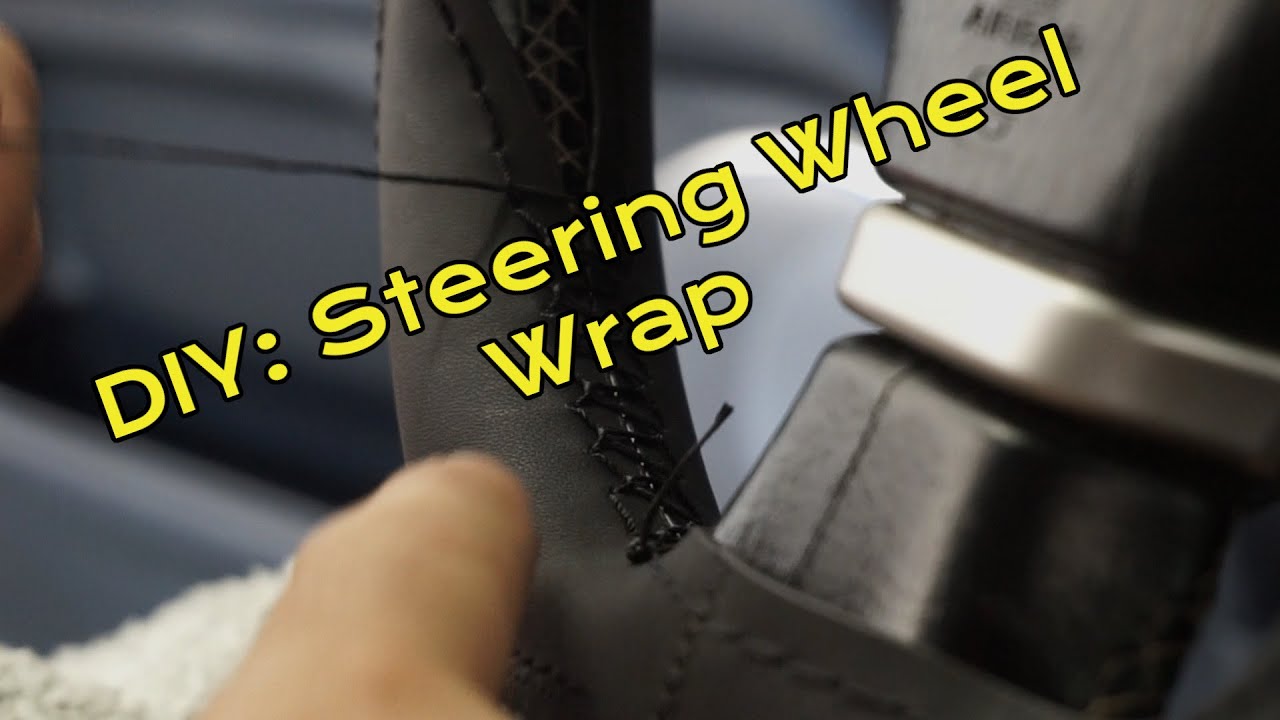 DIY Steering Wheel Wrap YouTube