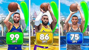 NBA 2K24 UPDATE - #1 BEST JUMPSHOTS FOR ALL BUILDS & 3PT RATINGS in NBA 2K24 NEXT GEN!