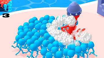 Count master Crowd Runners 3D - Gameplay Walkthrough Part3 Levels16-18(Android, iOS)