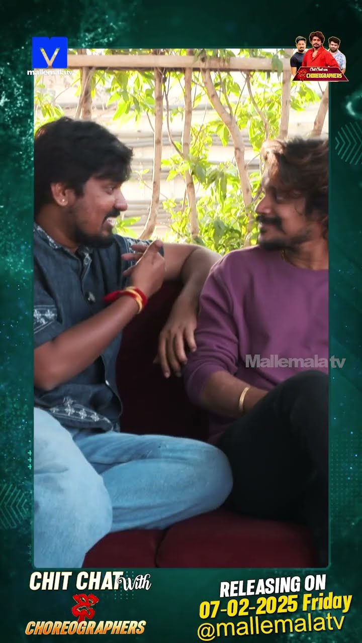 #Shorts - Chit-Chat with Choreographers Promo - #Choreographers - #ChitChatSeries - Mallemalatv