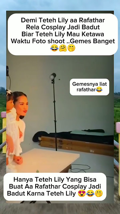 rafathar lucu banget bisa cosplay jadi badut buat lily😂🤭#rafathar#babylily#nagita#shorts#shortvideo