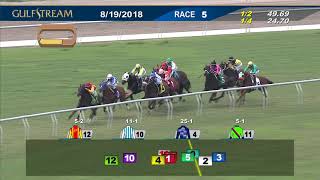 Gulfstream Park:Gulfstream Park: August 19, 2018 Race 5