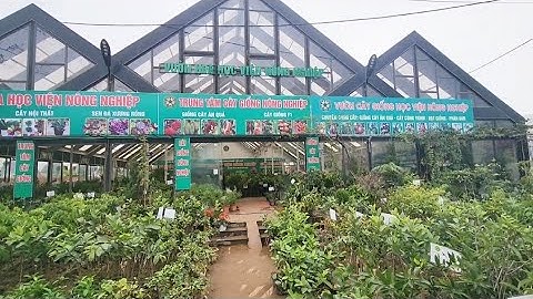 Ghé Thăm Trung tâm Giống Cây Trồng - Học Viện Nông Nghiệp Việt Nam #VuontoTV #Hocviennongnghiep