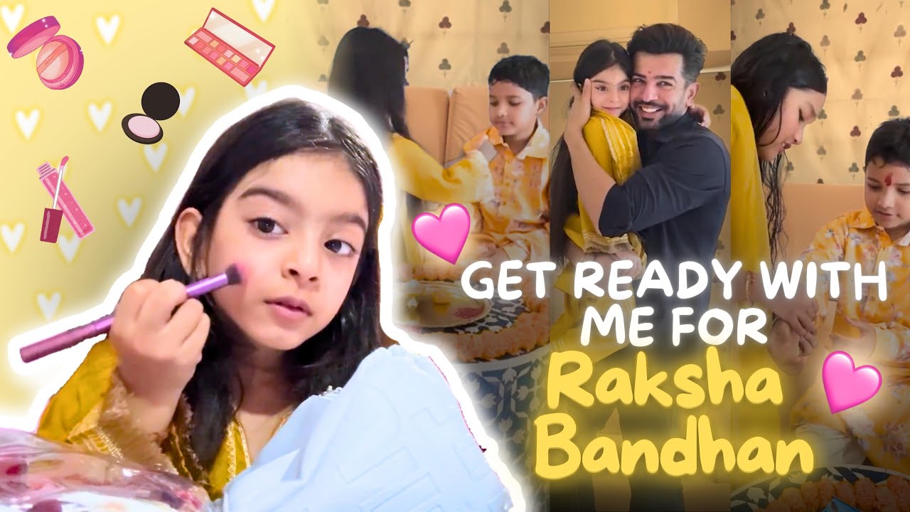 Get Ready With Me For Raksha Bandhan💕 | Raksha Bandhan Vlog❤️ | @TheMahhiWay