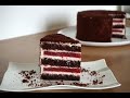 Шоколадный Торт с Клубничным Конфи и кремом Чиз. Gâteaux au chocolat 🍫 avec fraise