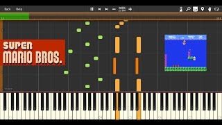 Video thumbnail of "Super Mario Bros Water Levels - MIDI"