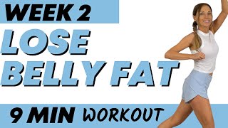 Lose Belly Fat Workout - 9 Minute Workout  | 9 Exercises to Lose Belly Fat | Do this for 7 Days screenshot 5