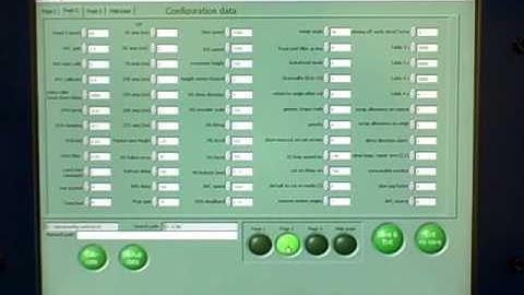 Techserv CNC configuration with help page
