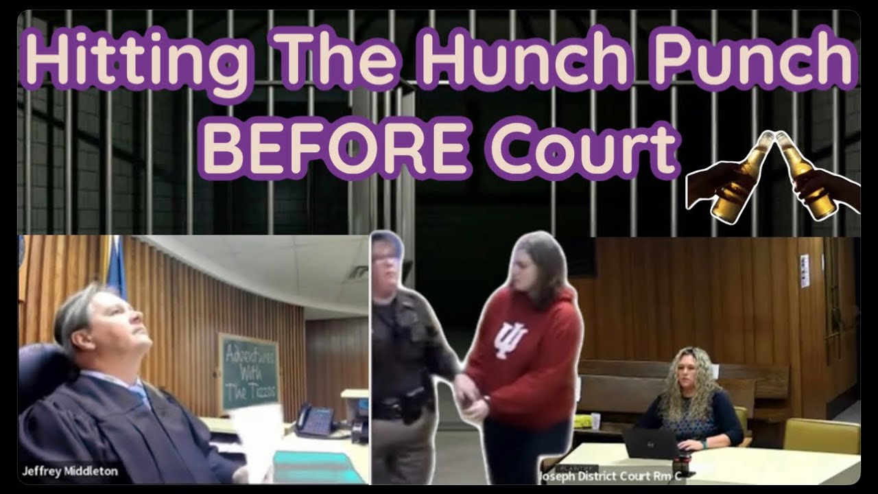 She Shows Up Drunk & High For A Probation Violation Hearing YouTube