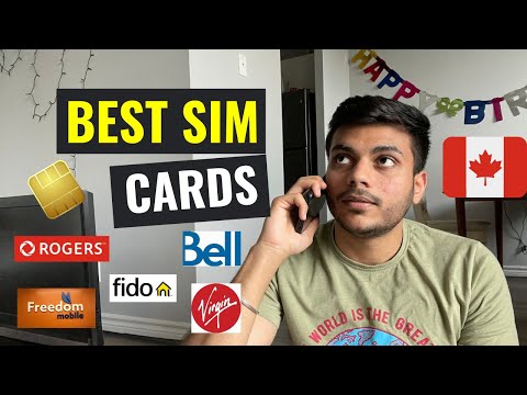 Best SIM Cards and Phone Plans for International Students | Price & Network | Canada Vlog |