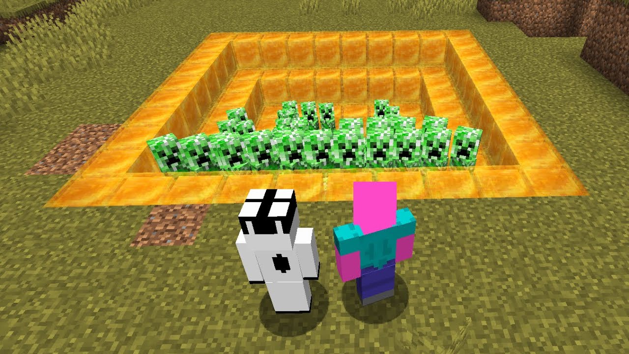 [마인크래프트] 피그시티 시즌5 #80화 갇히면 빠져나올수 없는 크리퍼 개미지옥!!!!! 크리퍼를 잡고싶다면 이렇게!!