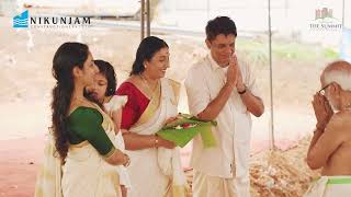 Bhoomi Pooja Ceremony | Nikunjam The Summit | Premium 3 BHK Apartments in Trivandrum