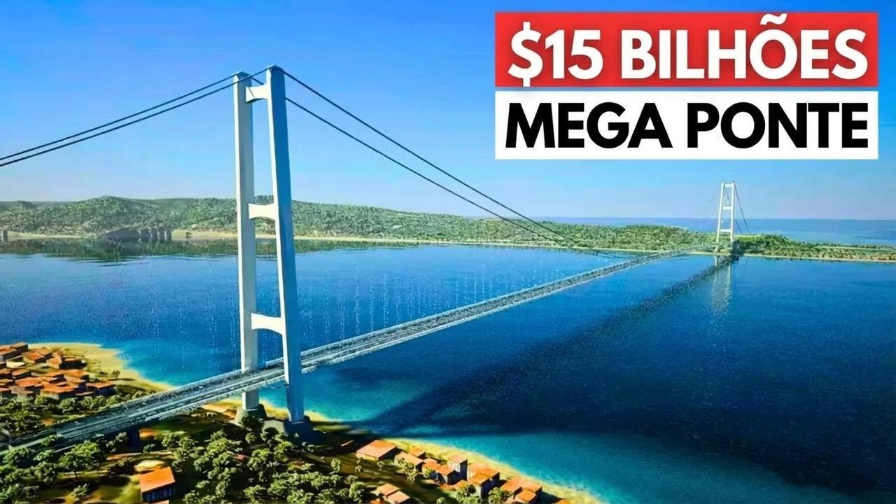 Itália revela plano de US$ 15 bilhões para a maior ponte suspensa do mundo