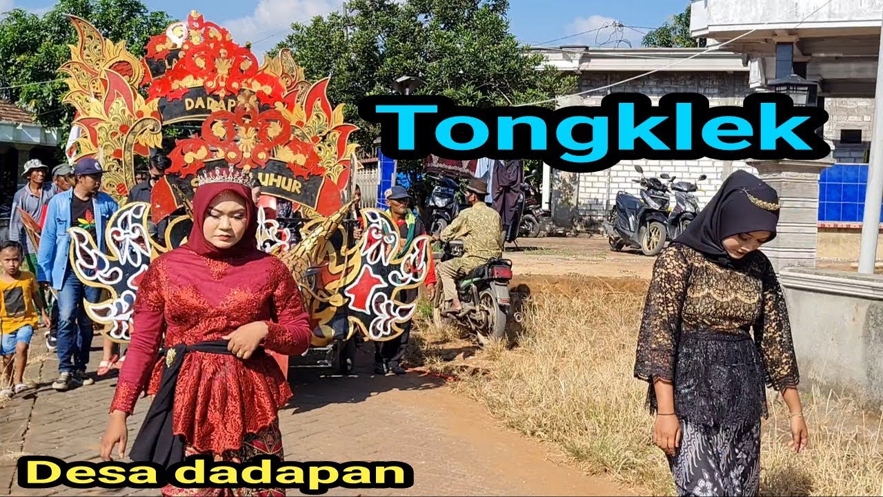 Tongklek singo luhur dadapan solokuro lamongan jawa timur agustus 2022
