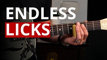 Never Run Out of Open D Slide Ideas (Simple Fretboard Map)