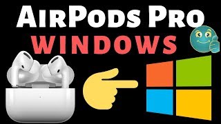 Windows 10- setup & pair apple airpods pro with 10, connect bluetooth
headphone to laptop or pc running on 10. airp...