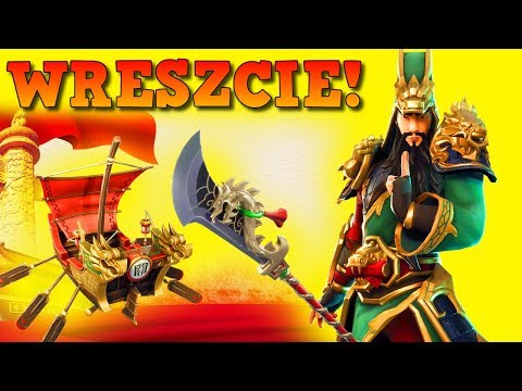 sklep fortnite 2 12 nowy skin guan yu zbierak guandao lotnia boski smok zamaskowana gwiazda - guan yu fortnite skin release date