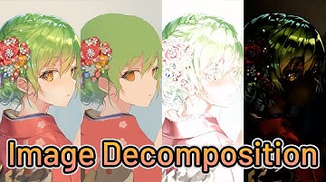 Image Decomposition AI - Edit Highlights and Textures Easily [Appearance Eraser]