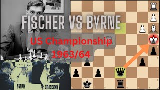 The Epic Battle: Fischer vs Byrne at the US Championship 1963/64 #bobbyfischer