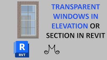 Revit Tutorial - Transparent windows in elevation view