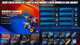 *NEW* Rocket League World Championship Event & Bundle LIVE BUT OLD RLCS WORLDS BUNDLES ARE BACK!!!
Hey everyone In todays episode we have NEW RLCS 2026 Event live right now BUT OLD ROCKET LEAGUE WORLD BUNDLES ARE BACK!! As always if you guys enjoyed the video make sure to leave a like and subscribe for more!
Become a channel Member today!
Discord Server: https://discord.gg/Z8BBkUKhJe
Follow me On Twitch: https://www.twitch.tv/sportydan
Follow Me On Twitter: https://twitter.com/sportydan11
Follow Me On Instagram: https://www.instagram.com/sportydan_11/ *NEW* Rocket League World Championship Event & Bundle LIVE BUT OLD RLCS WORLDS BUNDLES ARE BACK!!!