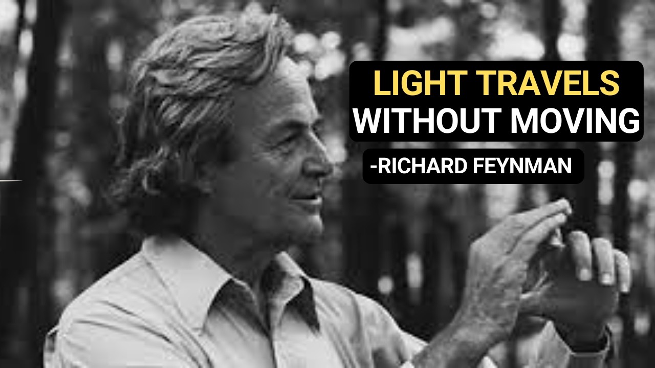 How Light Travels Without Moving: The Feynman Reality Check