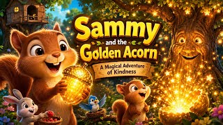 Sammy and the Golden Acorn 🌟 | Magical Forest Adventure for Kids | Bedtime Story for Children