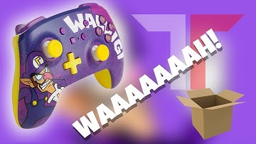 Waaaaaaaluigi PowerA Wireless Controller Unboxing