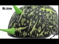 Raskullz T Rex Bonez Liberty Miniz Helmet, Black