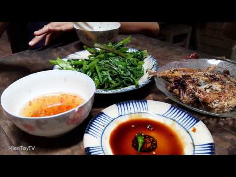 Video Cá biển chiên và rau ngổ | ăn quá ngon [Miền Tây TV] - youtube