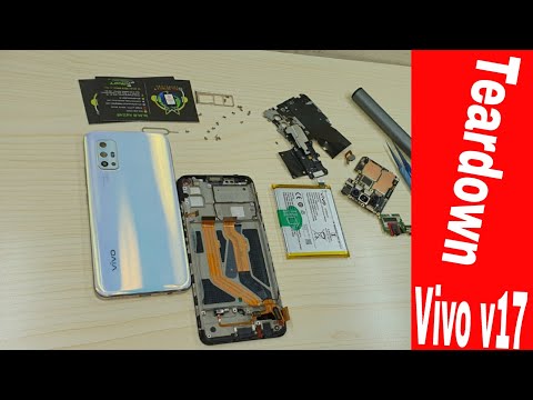 Vivo V17 Teardown | Vivo v17 disassembly | Vivo v17 how to open all internal parts | AMS - Hindi