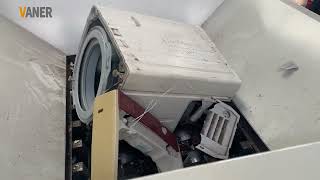 Scrap metal shredder/household appliance shredder#recycle #machine #shredder #scrap #waste #crusher