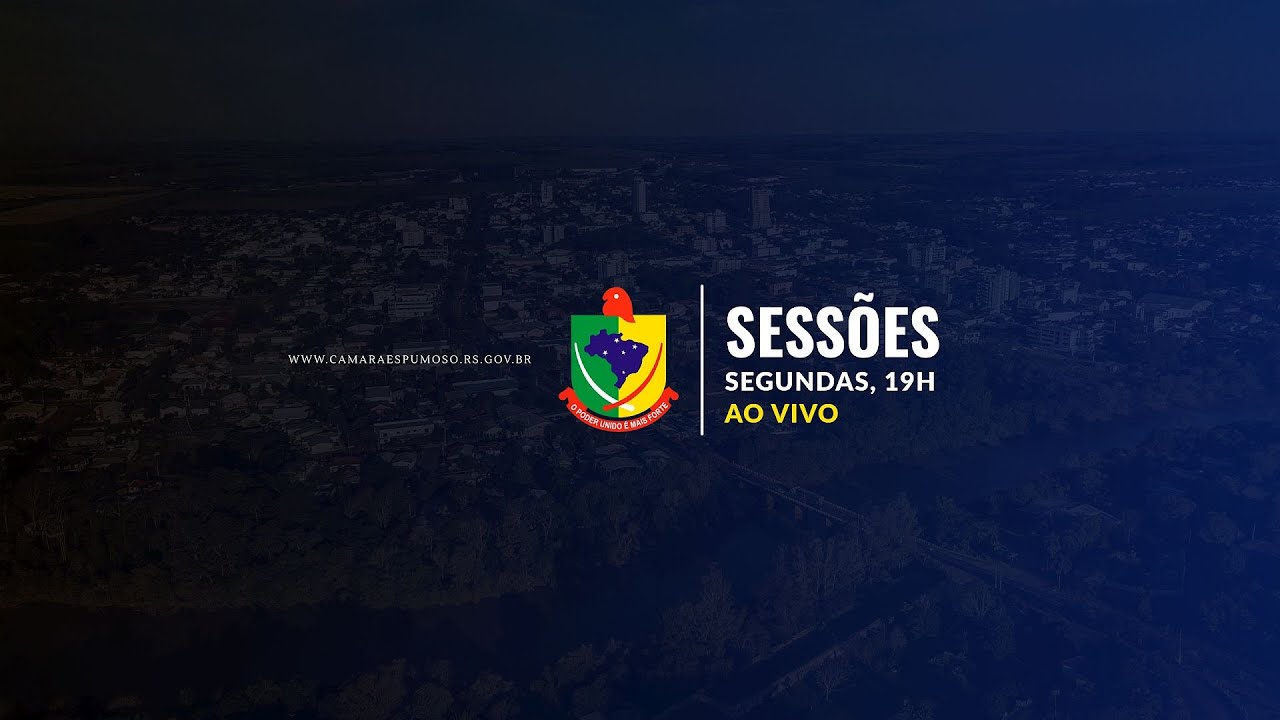 AO VIVO - Sessão ordinária 09/02/2026 - Câmara Municipal de Espumoso.