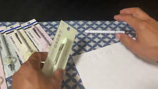 Mono Graph Mechanical Pencil Grayish Colors Limited Edition Unboxing screenshot 5