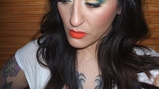Emerald!!  The New Color of 2013 Makeup Look!!