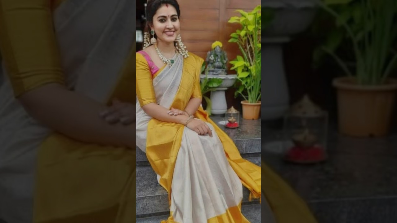 Sneha inspired saree at just 750 only. Tissue silk.9840730540 