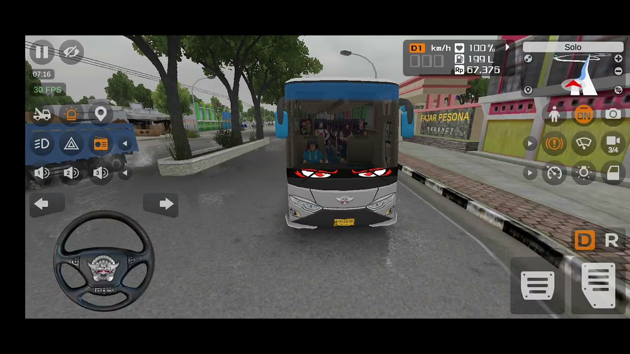 Bus Biasa lah bossssssss #video #rafaizzanbussid kata Bus sit Jan lupa sakep dan komen tar