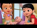 চিট্টি খেলে ডাক্তার ডাক্তার - Playing with Toys | Bengali Rhymes and Kids Cartoons | Infobells