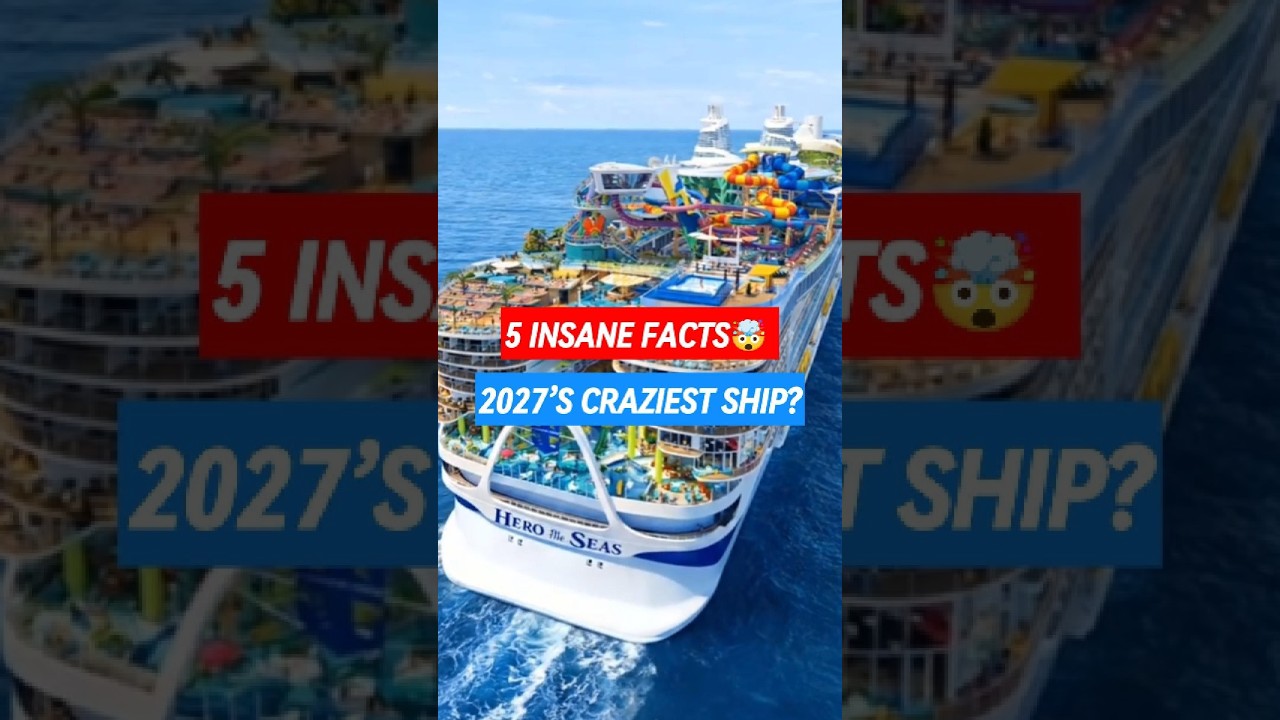 5 INSANE Facts About  Hero of the Seas- the NEWEST ROYAL CARIBBEAN CRUISE SHIP coming this 2027! 🚢🤯