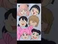 女子キャラの髪型入れかえ遊び💇♀️ Female Character Hairstyle Swap Paper Play#shorts