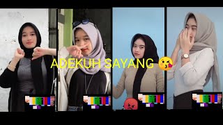 tiktok jilbab hijab goyang| makin bulat besar