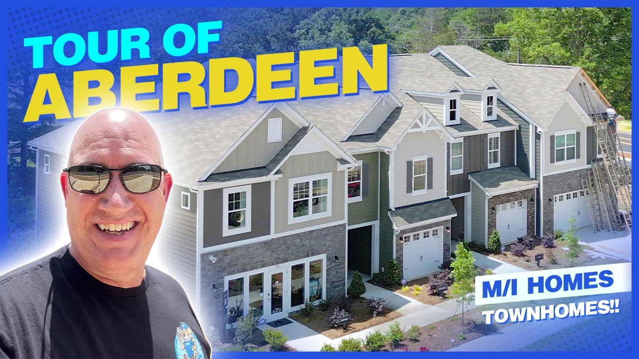 Aberdeen by M/I Homes | TONS OF TOWNHOMES AVAILABLE | Manchester Model