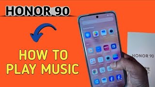 Honor 90 how to play music, music not working Honor 90 screenshot 3